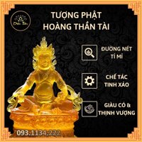 Tượng phật hoàng thần tài mật tông  Zambhala lưu ly