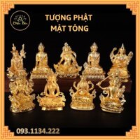 Tượng Phật Mật Tông:hoàng thần tài,liên hoa sinh,tara,thích ca,dược sư,quan âm tứ thủ,tông khách ba,kim cang,văn thù