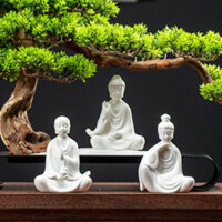 Tượng Phật Quan Âm, Phật Tổ, Địa Tạng Vương Bồ Tát ,Tam Thế Phật Bằng Gốm Thờ Cúng Trang Trí