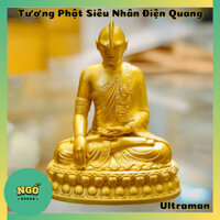 Tượng Phật Siêu Nhân Điện Quang Buddha Trang Trí Độc Đáo - Quà Tặng Hài Hước | Ngố Decor