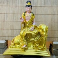 Tượng Phổ Hiền Bồ Tát 30cm Màu Vàng - Minh Đức