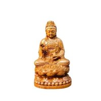 Tượng quan âm bồ tát bằng gỗ