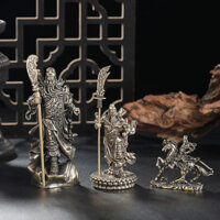 Tượng Quan Công Quan Nhị Ca Cầm Đao Nhiều Mẫu Bằng Đồng Trang Trí Trưng Bày Thờ Cúng Vật Phẩm Phong Thủy