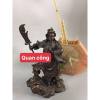 Tượng Quan Công Quan Vân Trường bằng đồng. - Đại Bái 555