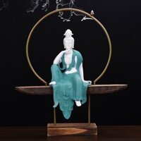 Tượng Quan Thế Âm Phật Bà Thác Khói Trầm Hương