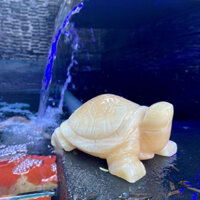 Tượng Rùa Đá Ngọc Hoàng Long Tự Nhiên Chiêu Tài  Vật Phẩm Trang Trí Phong Thủy[NAM TIÊN SINH]