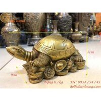 Tượng Rùa Phong Thủy- Rùa Vàng Bằng Đồng - Đồ Phong Thủy