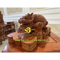 Tượng thần long quy lớn ngang 38