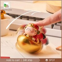 Tượng Thần May Mắn Điêu Khắc Kệ Sách Quà Tặng Tủ Để Bàn Hành Lang Hình Nhựa Trang Trí