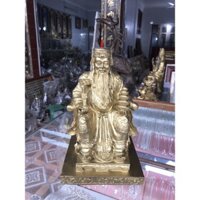 TƯỢNG THẦN TÀI BẰNG ĐỒNG( CAO 23cm)