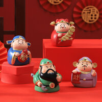 Tượng Thần tài Phước Lộc 7cm, tượng trang trí bàn mini cầu bình an, may mắn, Thần tài mini để bàn
