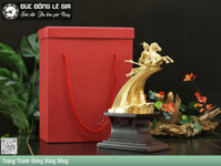 Tượng Thánh Gióng Bằng Đồng Cao 21cm - Bằng Đồng