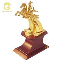 Tượng thánh gióng mạ vàng 24k