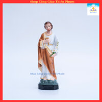 Tượng thánh giuse thợ 30cm composite ( GIUSE CÔNG NHÂN ) - Tượng công giáo trưng bày nhà thờ , phòng khách