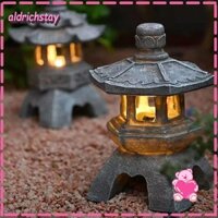Tượng tháp EXODUS Sáng tạo Đồ trang trí Zen Đá nhựa Đèn lồng chùa