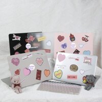 Tương Thích Cho Macbook case Air pro M1 M2 M3 Ốp Lưng A3113 A2992 A2918 A2681 A2338 A2337 A2179 A1932 A1466 A1369 pro pro Pro13 A2442 A1706 A2159 A2289 A2251 Có Vỏ Bàn Phím