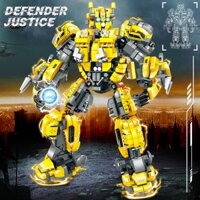 Tương thích Lego Bumblebee Optimus Prime Khối xây dựng Transformers Đồ chơi mô hình lắp ráp Cậu bé