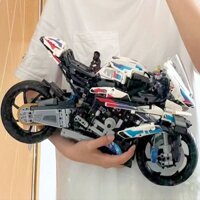 Tương thích Lego Khối Xây Dựng BMW Xe Máy Bộ Cơ Lắp Ráp Đồ Chơi Giáo Dục Người Lớn Độ Khó Cao Quà Tặng Sinh Nhật 3101