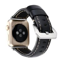 Tương thích với Apple Watch Band 42mm 44mm Nam Dây đeo thay thế dây da hàng đầu Apple Watch Series 5/ 4/ 3/ 2/ 1Sport Edition. Da đổi màu cổ điển mới