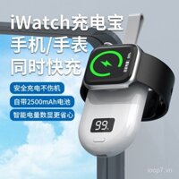Tương thích với bộ sạc không dây Apple Watch, sạc dự phòng di động, sạc không dây cho dòng iWatch