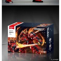 Tương thích với các khối xây dựng LEGO sản phẩm mới Kai Samurai dao kép kiểu áo giáp đồ chơi lắp ráp thành phố di động a