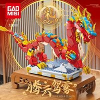 Tương thích với các khối xây dựng LEGO rồng bay Quà tặng đồ chơi trẻ em phong cách Trung Quốc