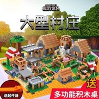 Tương thích với các viên gạch LEGO cho Làng Minecraft của Steve