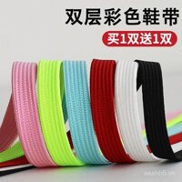 Tương thích với dây giày Li-Ning cho nam và nữ, giày bóng rổ cao cổ màu đen và trắng, giày thể thao trẻ em phẳng không cần buộc.