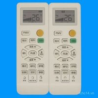 Tương thích với điều khiển từ xa máy điều hòa Haier 0010401715 DA với chức năng tự làm sạch tương thích với tất cả điều hòa Commander