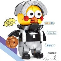 Tương thích với đồ chơi xây dựng bóng rổ bằng gạch LEGO