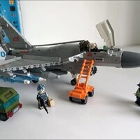 Tương thích với khối xây dựng Lego Máy bay trực thăng chiến đấu Mô hình người lớn Bé trai Hội đồng giáo dục Quà tặng đồ chơi lớn 35.1