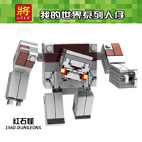 Tương thích với Khối xây dựng Lego Minecraft Nhân vật nhỏ Steve Slime Vũ khí Lợi ích cho trẻ em#兼容乐高我的世界积木人仔史蒂夫史莱姆人偶武器儿童益智拼装玩具
