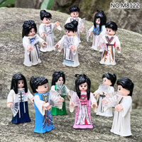 Tương thích với Lego Ancient Lady Hanfu Minifigure Phong Cách Trung Quốc Lắp Ráp Khối Xây Dựng Đồ Chơi Phong Cách Cung Điện Bé Trai Bé Gái Quà Tặng 31815