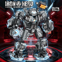 Tương thích với Lego Anti-Hulk War Machine Khối xây dựng Iron Man Series Đồ chơi lắp ráp có độ khó cao Quà tặng sinh nhật jimu