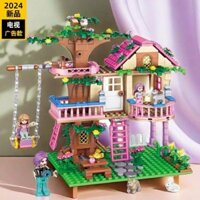 Tương thích với Lego Công Chúa Lâu Đài Giáo Dục 6 Lắp Ráp 8 Đồ Chơi 10 Tuổi Trở Lên 12 Bé Gái Series Biệt Thự Nhà Khối Xây Dựng Z04