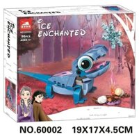 Tương thích với LEGO Disney Series Frozen 2 Salamander 43186 Bé Gái Lắp Ráp Khối Xây Dựng Trung Quốc Đồ Chơi