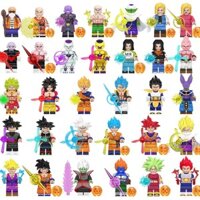 Tương thích với LEGO Dragon Ball Saiyan Series Tôn Ngộ Không Rùa Bất Tử Lắp Ráp Trẻ Em Khối Xây Dựng Đồ Chơi Minifi