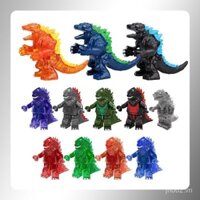 Tương thích với Lego Godzilla Monster Ultraman Movie King Ghidorah Khối xây dựng lắp ráp Đồ chơi mô hình nhỏ SLJU