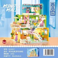 Tương thích với Lego House Nhiệt độ cao Căn hộ nhìn đường phố Biệt thự Vườn mọng nước Cửa hàng hoa lắp ráp giáo dục Buil