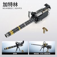 Tương thích với LEGO Kaizhi 88022-25AWM súng bắn tỉa súng nổi tiếng mẫu giáo dục trẻ em lắp ráp khố