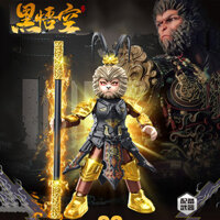 Tương thích với Lego Khối Xây Dựng Thần Thoại Đen Son Goku Nezha Hình Mecha Mô Hình Minifigure Hội Trẻ Em Đồ Chơi Quà Tặng 2206