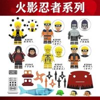 Tương thích với Lego Khối Xây Dựng Minifigures Naruto Series Khô Hồng Ma Cá Mập Uzumaki Naruto Lắp Ráp Xây Dựng B