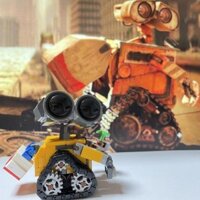 Tương thích với Lego MOC Creative Series Mini Wall-Powered Robot Story Giáo dục Lắp ráp Khối xây dựng Đồ chơi Hình 4-1wm