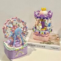 Tương thích với Lego Music Box Khối xây dựng Bánh xe đu quay Đồ chơi lắp ráp giáo dục JUWJ