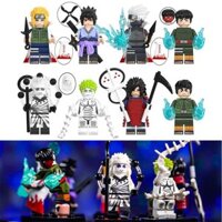 Tương thích với Lego Naruto 6109 Full Set 8 Minifigures Bên Thứ Ba Siêu Hiếm Minifigures Lắp Ráp Khối Xây Dựng Đồ Chơi FMUO