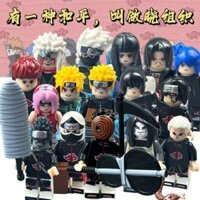 Tương thích với Lego Naruto Khối Xây Dựng Minifigures Naruto Sasuke Sasuke Sasuke Đồ Chơi Đồ Trang Trí Quà Tặng