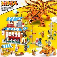 Tương Thích Với LEGO Naruto Cửu Vĩ Thú Naruto Sasuke Lắp Ráp Trẻ Em Khối Xây Dựng Đồ Chơi Bé Trai Tặng