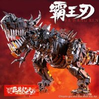Tương thích với LEGO Overlord Blade Rampage Tyrannosaurus Rex Khủng long nổ cơ học Bạo chúa dữ dội Đồ chơi lắp ráp khối