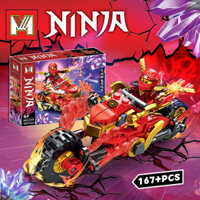 Tương thích với Lego Phantom Ninja Sản phẩm mới Khối xây dựng lắp ráp xe ngựa bốn đầu bằng vàng