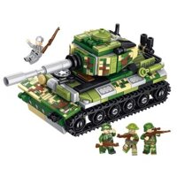 Tương thích với Lego Quân Đội Đức Mạnh Hổ Súng Tấn Công Xe Tăng Xếp Hình 6-12 Tuổi Bé Trai Khối Xây Dựng Đồ Chơi Hội Giáo Dục 0108